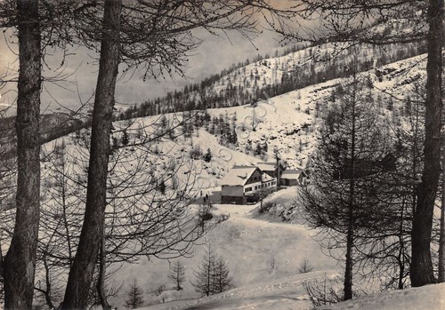 Cartolina monesi albergo - monesi, e