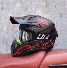Casco motocross supermotard moto fuoristrada