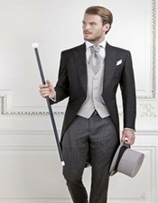 New Men's Formal Morning Suits