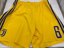PANTALONCINO GARA JUVENTUS F.C. M.W  INDOSSATI NON LAVATI - NUMERO 6 S. KHEDIRA