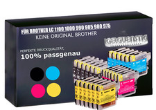 24 cartucce stampante compatibili per Brother LC980 LC1100 DCP145C DCP195 MFC5890CN 