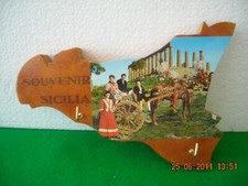 SCONTO 40% MAPPA SICILIA LEGNO