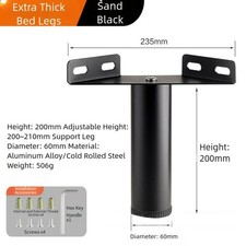 Gambe per Mobili Altezza