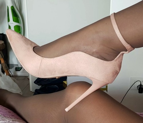 Scarpe donna rosa - scarpe, cipria