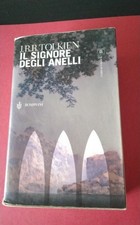 J.R.R. TOLKIEN - IL SIGNORE DEGLI ANELLI con mappa - Bompiani - brossura (PG67)