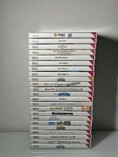 Lotto 24 Giochi Wii – Copertina in Francese (Multilingua) Testati Con Manuale