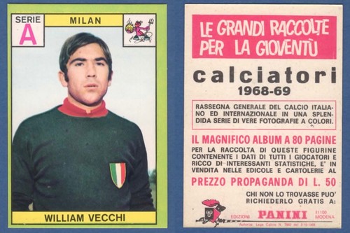 Figurina calciatori panini - figurina,