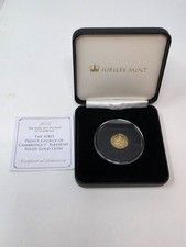 Moneta prova oro 1g 9ct 2014