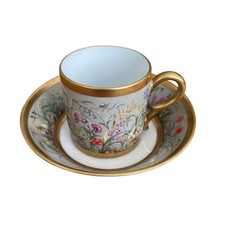 Tazza piattino limoges - tazza,