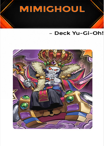Yugioh mazzo deck mimighoul - mazzo,