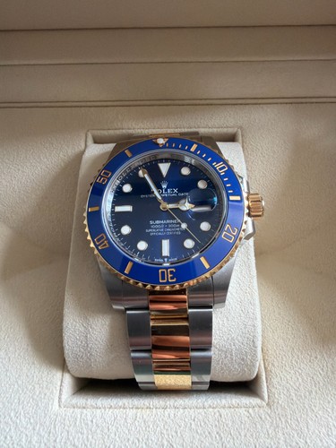 Rolex submariner blu bicolore - rolex,