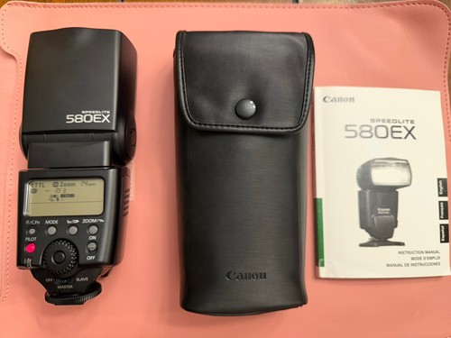 Canon speedlite 580ex - canon, flash