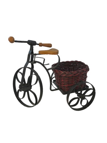 Triciclo ferro con cesto - triciclo,