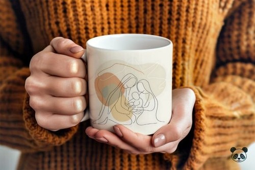 Tazza caffè presepe - tazza,