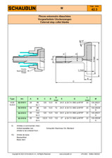Schaublin - External step collet blanks Gr.2 Ø 88 mm - W25
