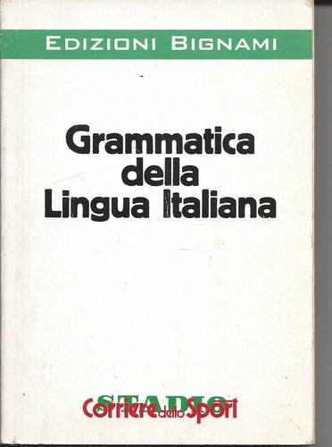 Grammatica della lingua - della,