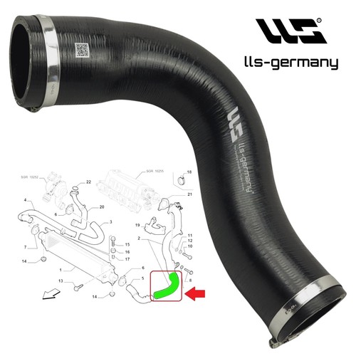 Tubo turbo intercooler per
