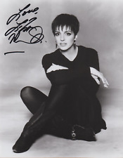 LIZA MINNELLI autografo