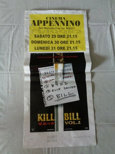 Locandina kill bill volume - locandina,