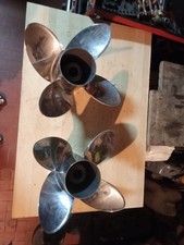 Coppia eliche acciaio 4 pale