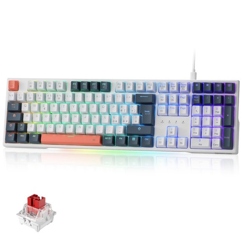 K668 rgb tastiera gaming - rgb,