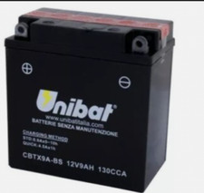 Batteria moto UNIBAT 9AH 12