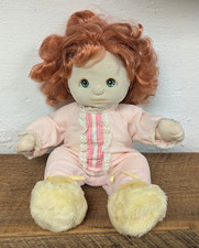 Bambola My Child rossa fragola bionda capelli rossi occhi verdi vintage