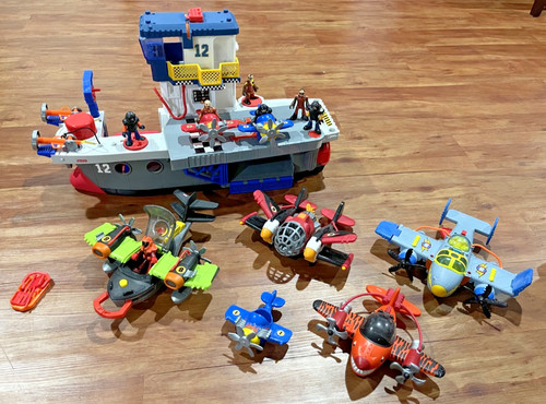 Portaerei vintage fisher price - portaerei,