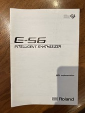 Roland E-56 Tastiera Manuale