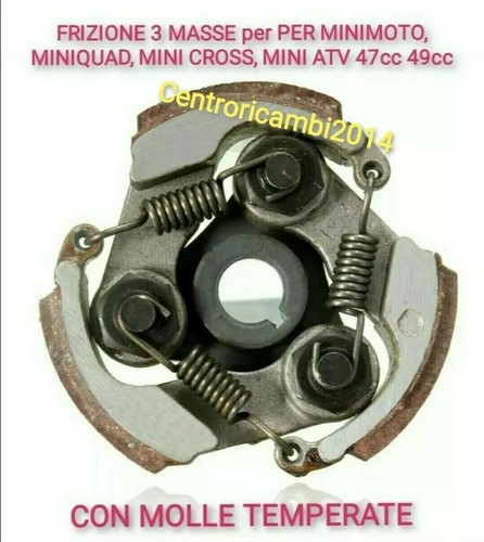 Frizione masse minimoto - frizione,