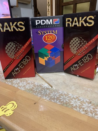 Videocassette vhs vergini - videocassette,