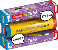 Tubò Pitagorico Gioco Tabelline per Bambini 5+, Giochi Educativi Matematica per 