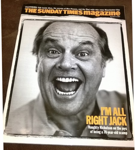 Jack nicholson cover and - on,