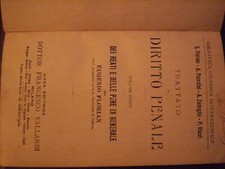 Libri DIRITTO ITALIANO vintage