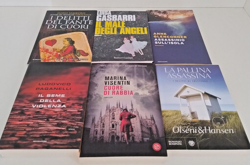 Lotto libri romanzi vari - 6,