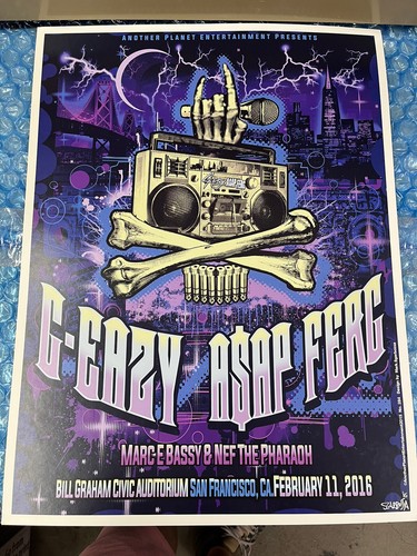 Poster concerto eazy 2016 - g-eazy,