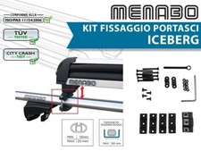 KIT OPZIONALE FISSAGGIO FUORI CAVA PER PORTASCI MENABO ICEBERG