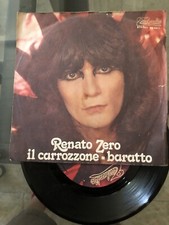 45 giri disco Renato Zero  Il Carrozzone