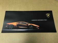 Brochure Lamborghini Aventador