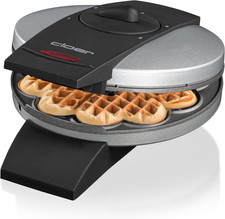 1629 Piastra per Waffle a Cuore, 930 W, Dimensione Di Cialda 15,5 Cm, Grado Di D