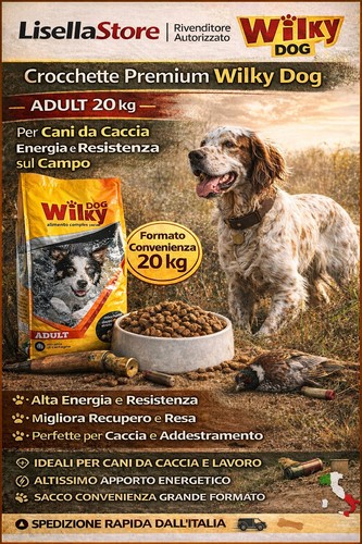 Wilky dog crocchette per - 20,