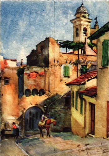 Cpa san remo antica - cpa,