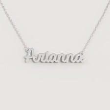 Collana NOME donna acciaio