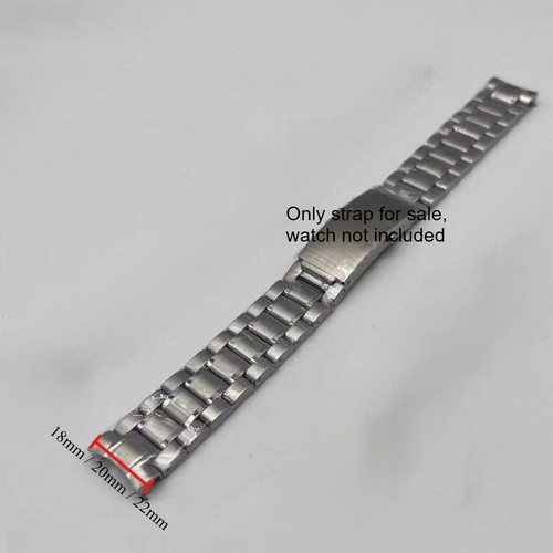 Bracciale acciaio inox 18mm