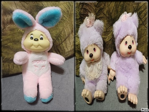 Peluche monchicchi moncicci - peluche,