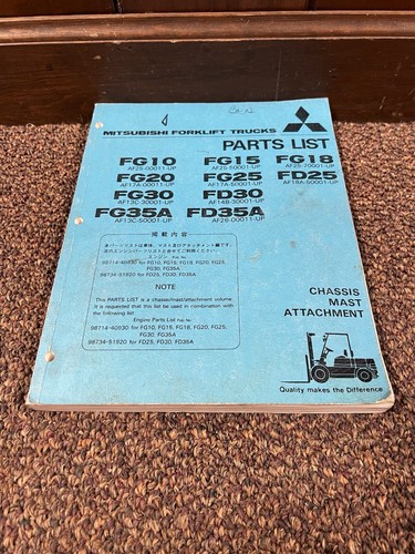 Manuale catalogo ricambi