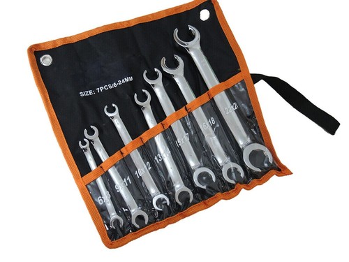 Set chiavi aperte raccordi - 7,