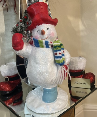 Pupazzo neve glitter - neve, 12''