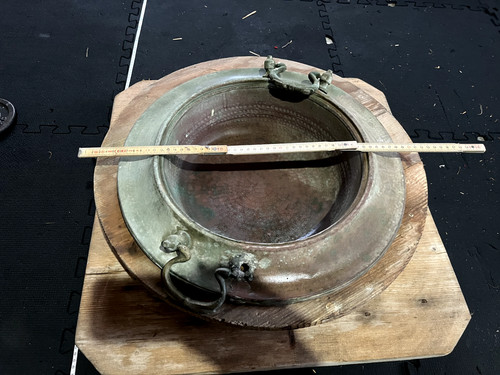 Antico braciere sardo con - braciere,