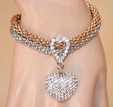 Bracciale donna maglie argento